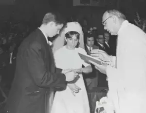 Boda de Antonia Pons, sobrina del padre Jaime en Palma de Mallorca